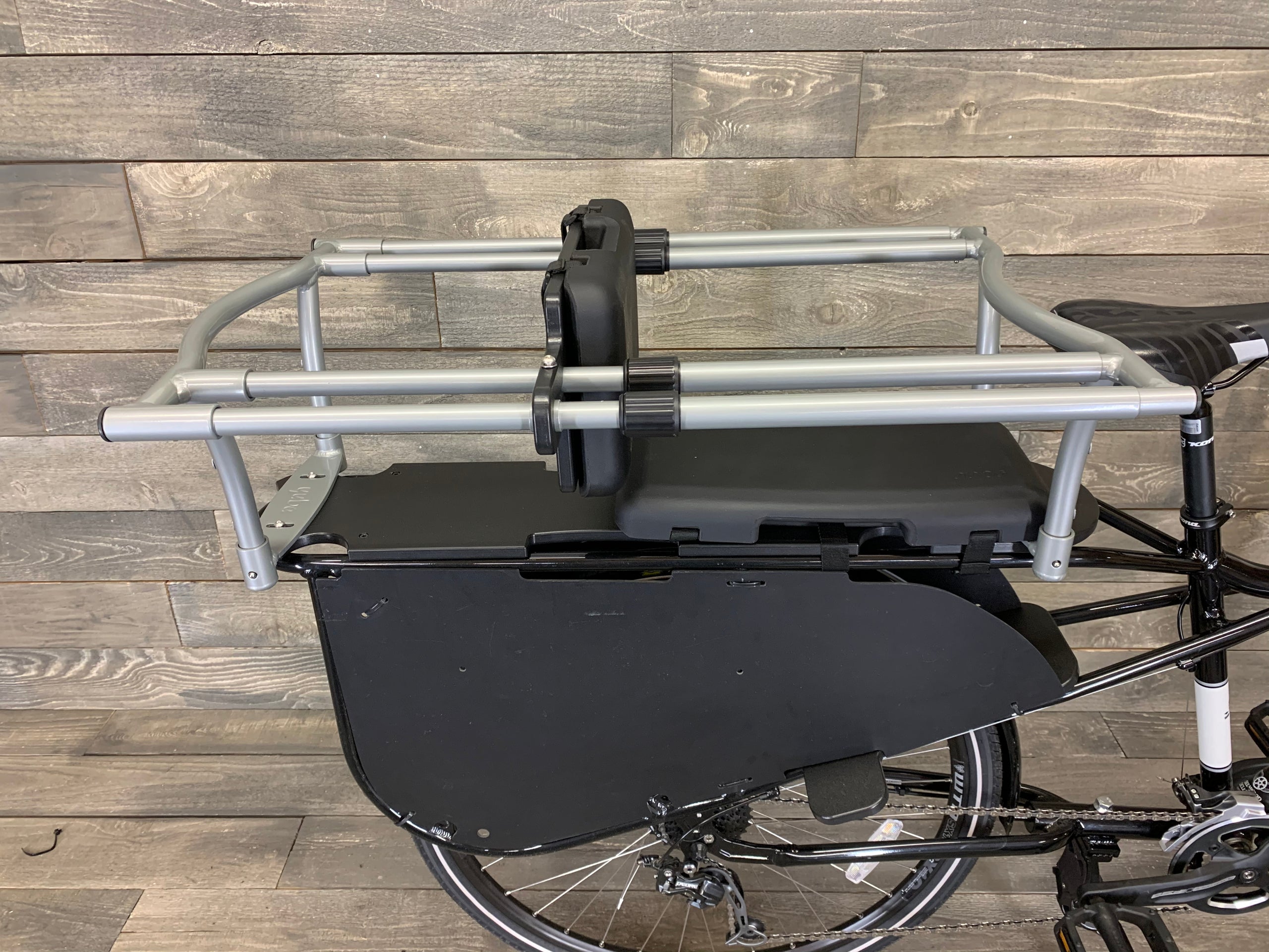 Bike with hot sale backrest